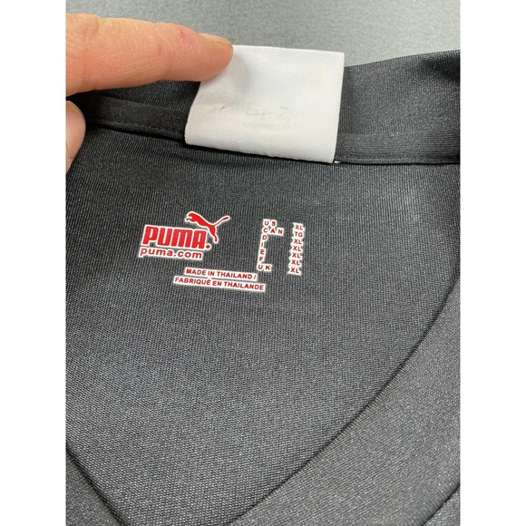 Newcastle United Shirt Mens XL Black Northern Rock Sponsor Soccer Jersey Puma - Picture 3 of 8